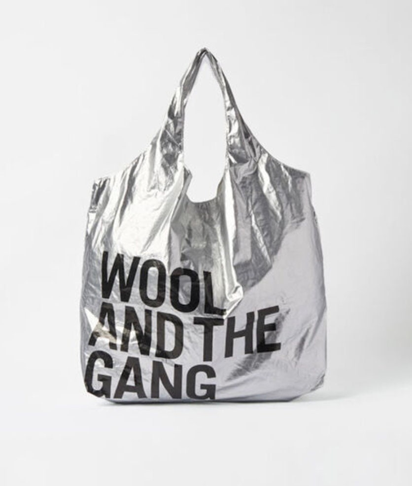 Wool and the Gang // Silver Lining Bag // Tyvek Tote Bag // Yarn 