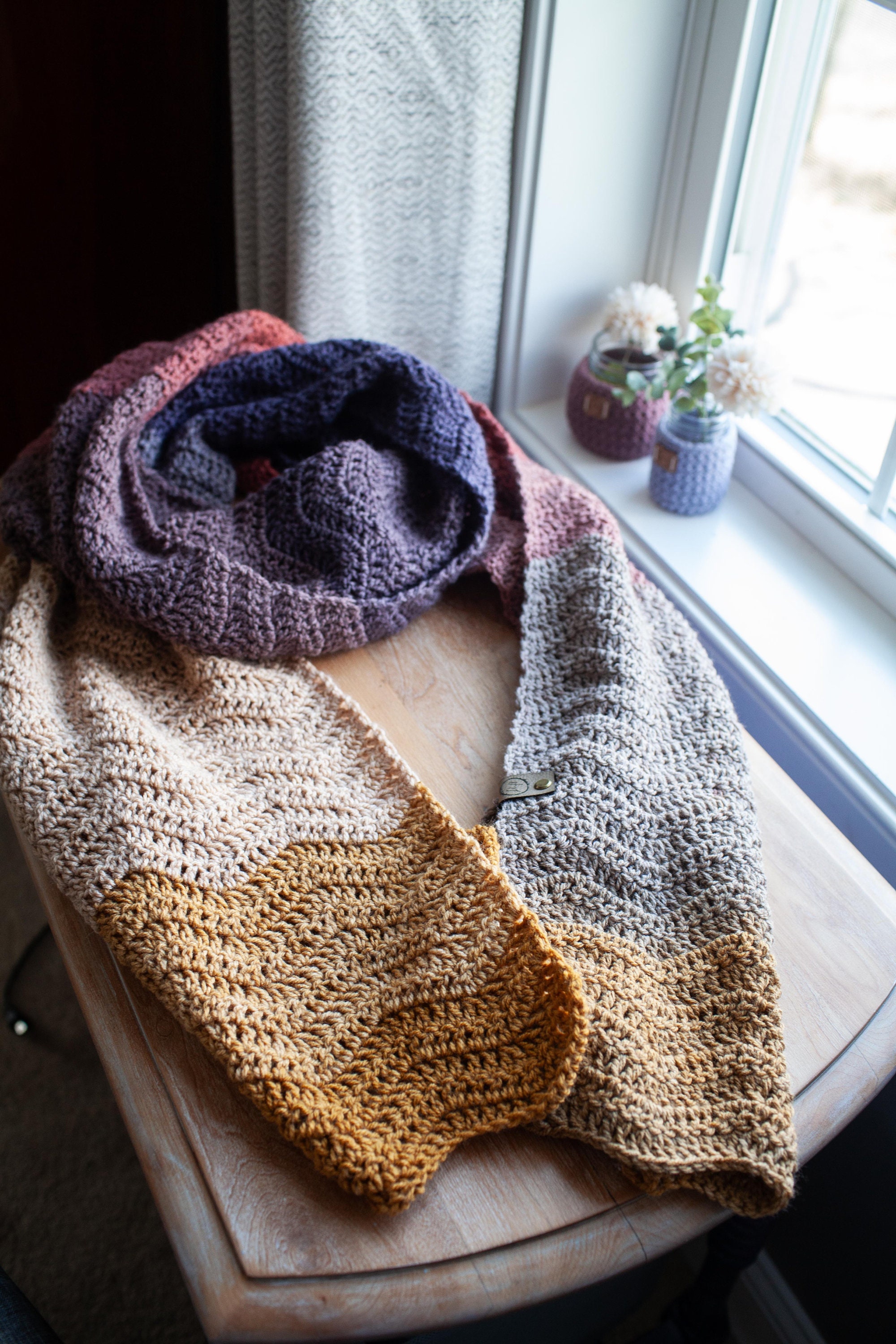 Brunswick Scarf // Crochet Pattern // Instant Download - Etsy
