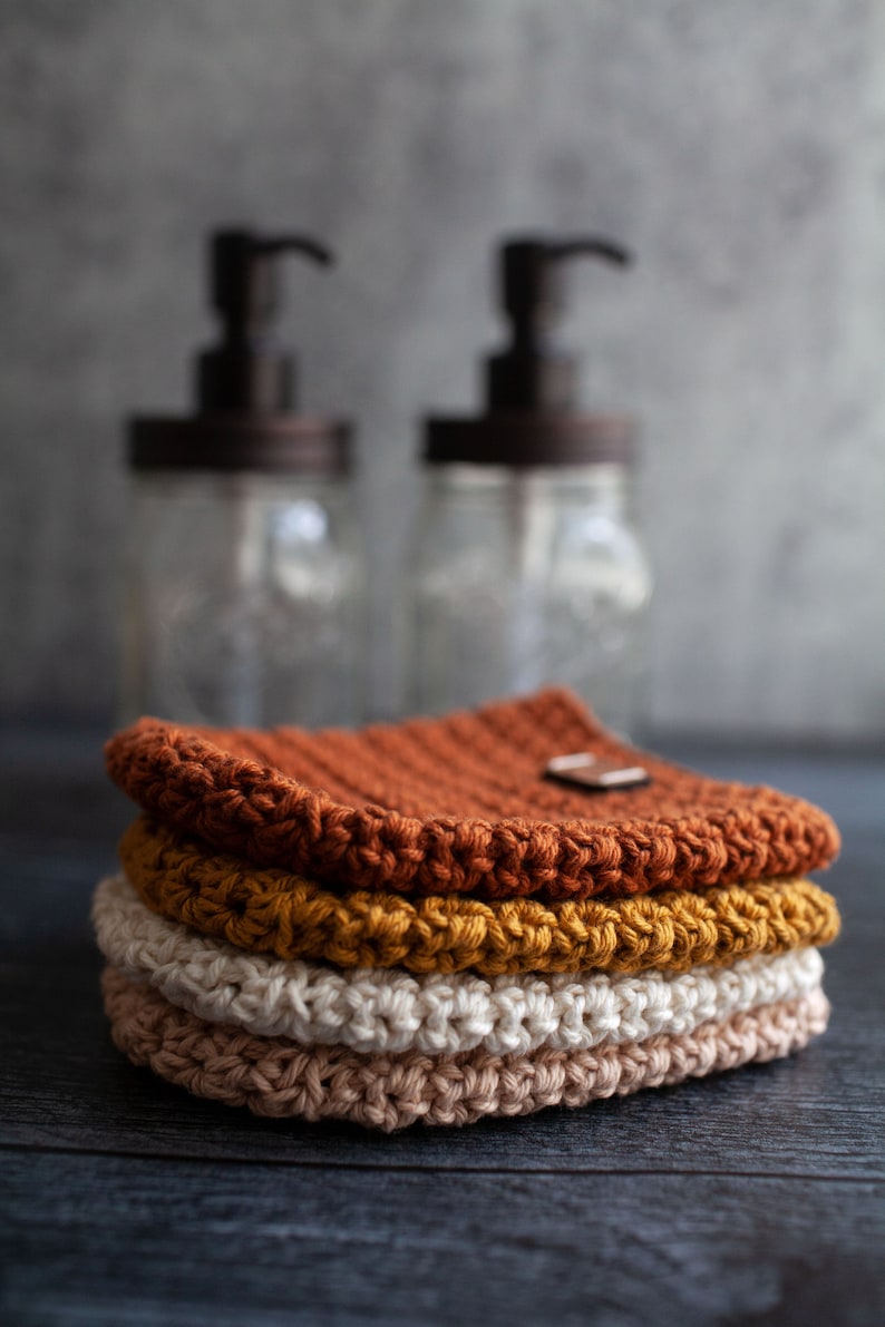 Mason Jar Soap Dispenser // Crocheted Mason Jar Cover // Foaming or Liquid Soap Dispenser image 4