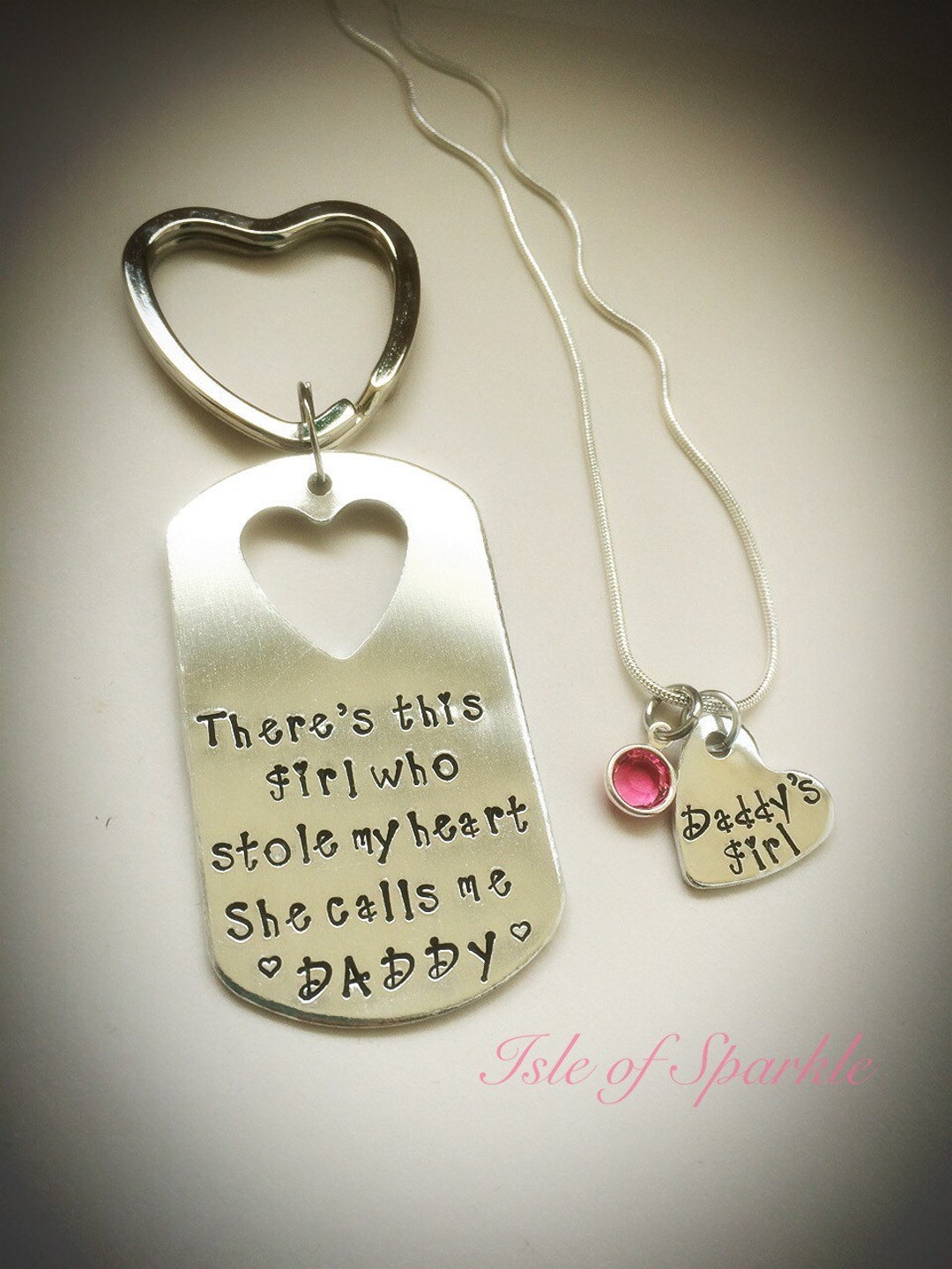 Matching Father Daddy And Daughter Gift Ideas Daughter Necklace