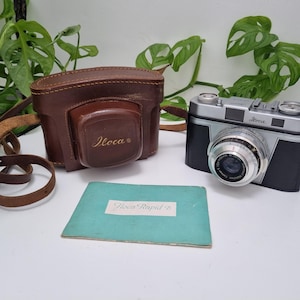Iloca Rapid B - Vintage 35mm Rangefinder Camera with Instructions and Carry Case