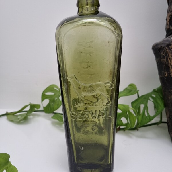 Antique Gin Bottles Etsy