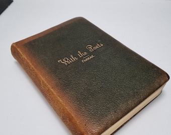 Com os Poetas, de F. W. Farrer - Fotos de Payne Jennings - Livro de capa dura antigo, por volta de 1885