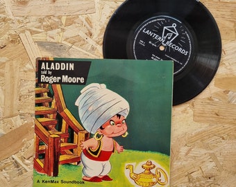 Aladdin told by Roger Moore / 7&quot; Vinyl / KenMax Soundbook
