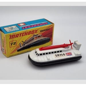 Hovercraft Matchbox Lesney Superfast - Nr.72 - 1972 - NMIB
