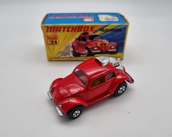 Matchbox Superfast No. 43 -Dragon Wheels Volkswagen Beetle in
