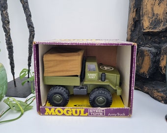 Meccano Mogul legertruck 3287 - jaren 1970 stalen speelgoed in doos van het Amerikaanse leger