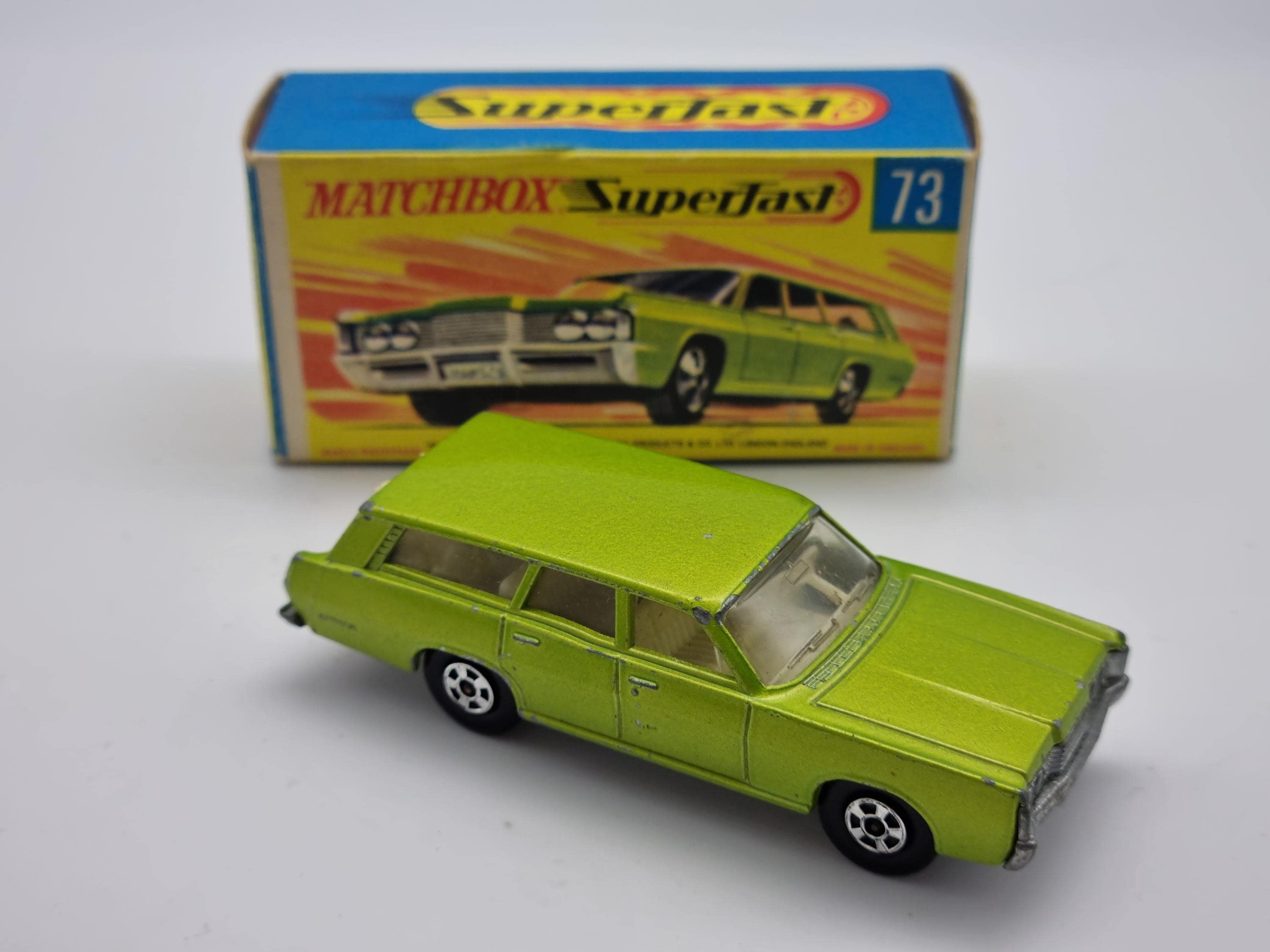 Mercury Commuter - Matchbox Superfast - No.73 - 1970s - Green