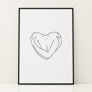 Self Love - Art Print, Poster, Digital Illustration