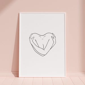 Self Love - Art Print, Poster, Digital Illustration