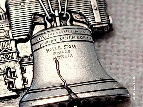 America250 For the Love Of Pennsylvania; Pennsylvania History; Vintage Sterling Silver Charm Bracelet; View 2