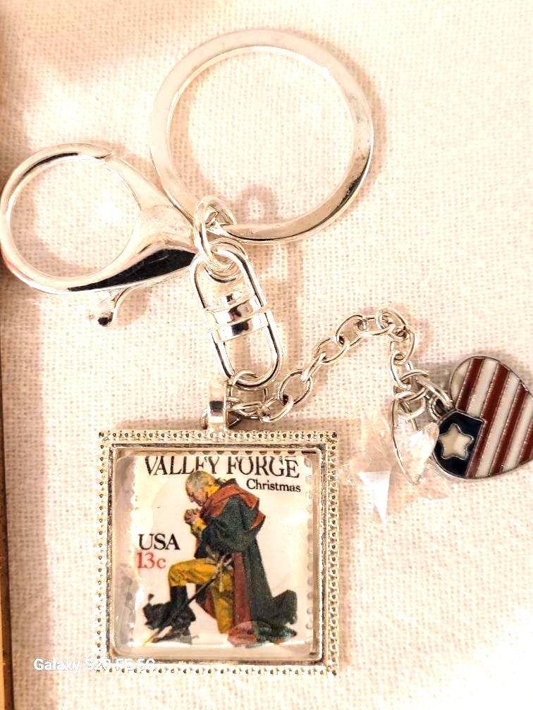 ジョージ ワシントン 缶 キーホルダー USA George Washington Keychain - Etsy