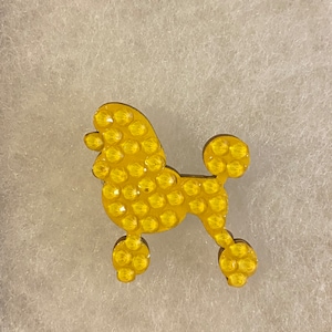 Poodle Lapel Pin | SGRHO | 1922