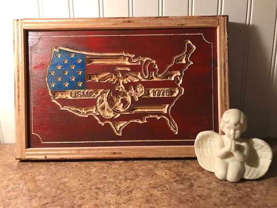 United States Marine Corps  plaque