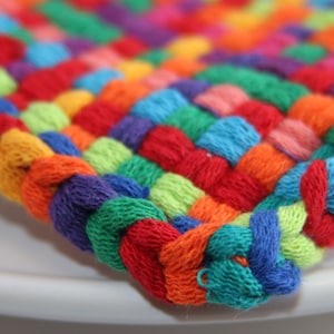 8&quot; Pot Holder with a Purpose of going to College, potholder, for handling hot dishes and pans