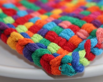 8" Pot Holder with a Purpose of going to College, potholder, for handling hot dishes and pans