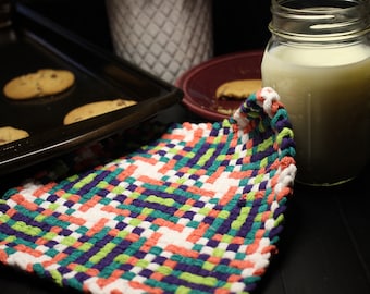 8" Pot Holder, potholder, gift, for handling hot dishes and pans
