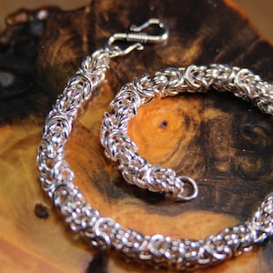 Byzantine Sterling Silver Bracelet