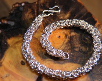 Byzantine Sterling Silver Bracelet