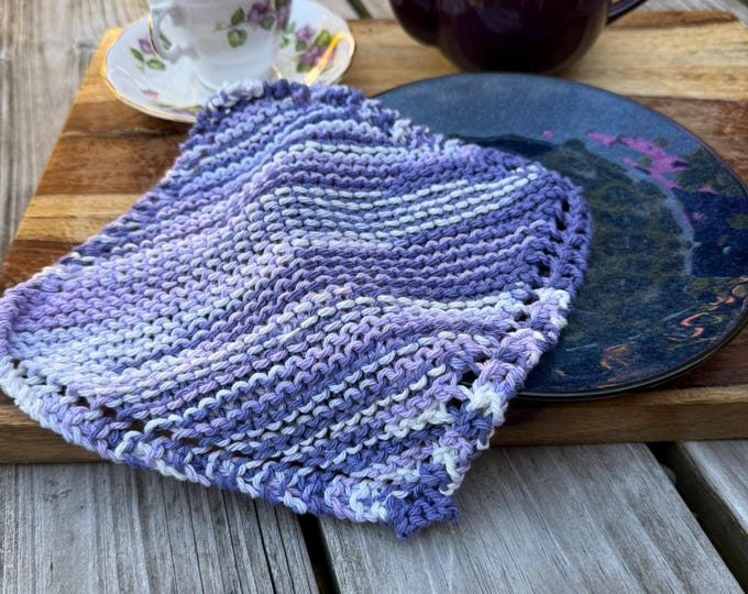 SET OF Four (4): Dishcloth, 100% Cotton Washcloth, Hostess Gift, Teacher Gift, Under 20 Dollars