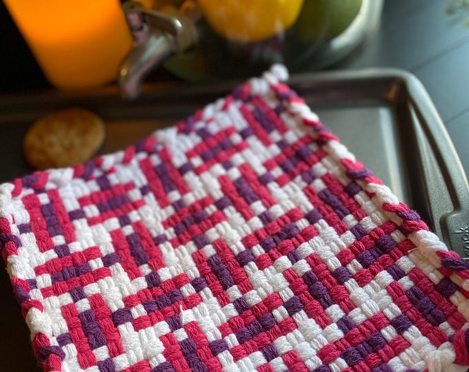 8" Pot Holder, potholder, gift, for handling hot dishes and pans