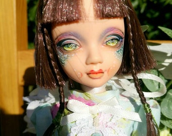 OOAK licca size doll, custom repainted, art doll