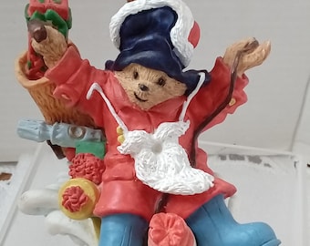 PADDINGTON BEAR "At Xmas Time" Royal Doulton 1996, original box