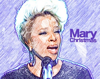 Mary j blige | Etsy