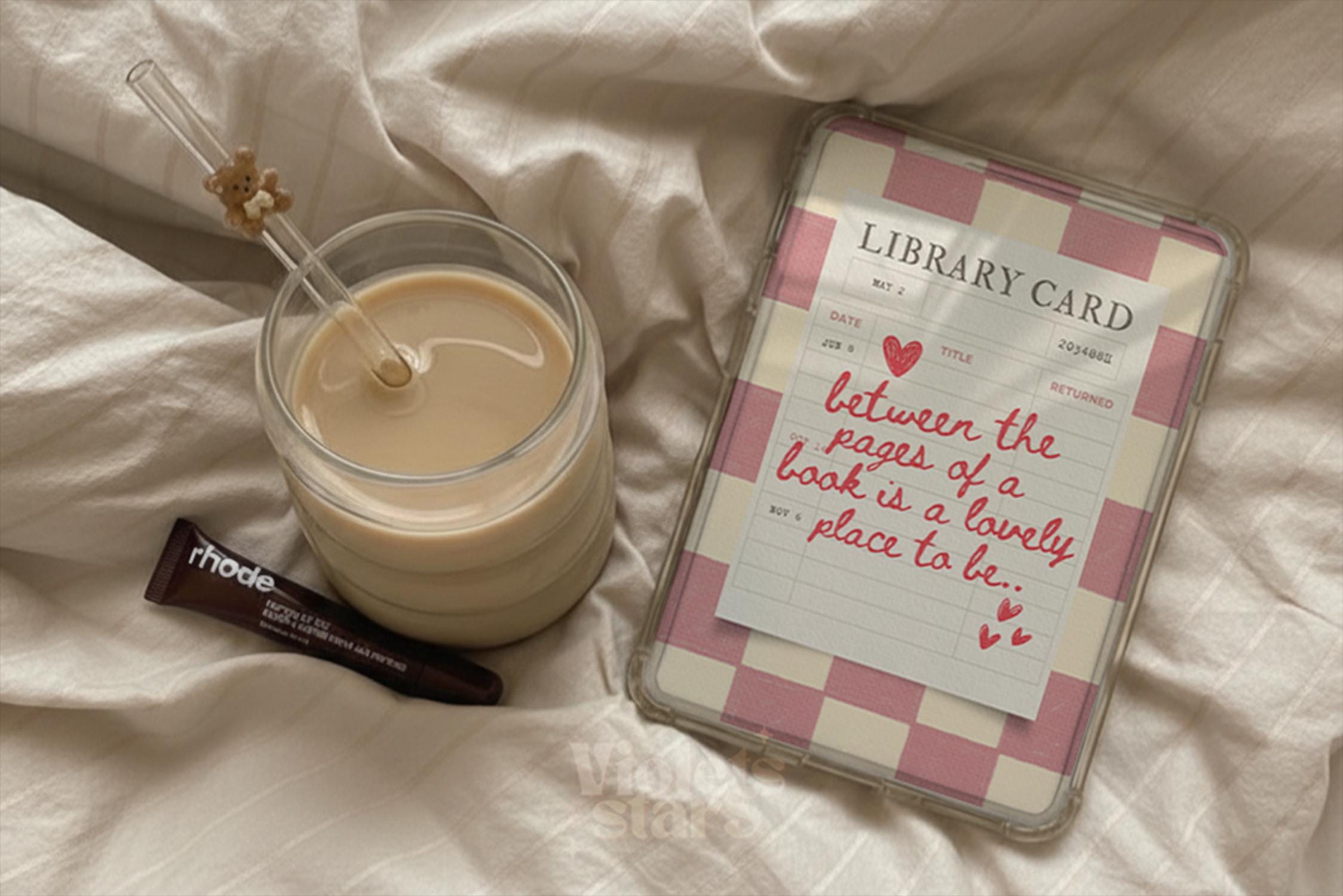 Kindle Inset Library Card Pink Library Card Kindle Insert, Girly Pink E Reader Inlay, Bookish ...