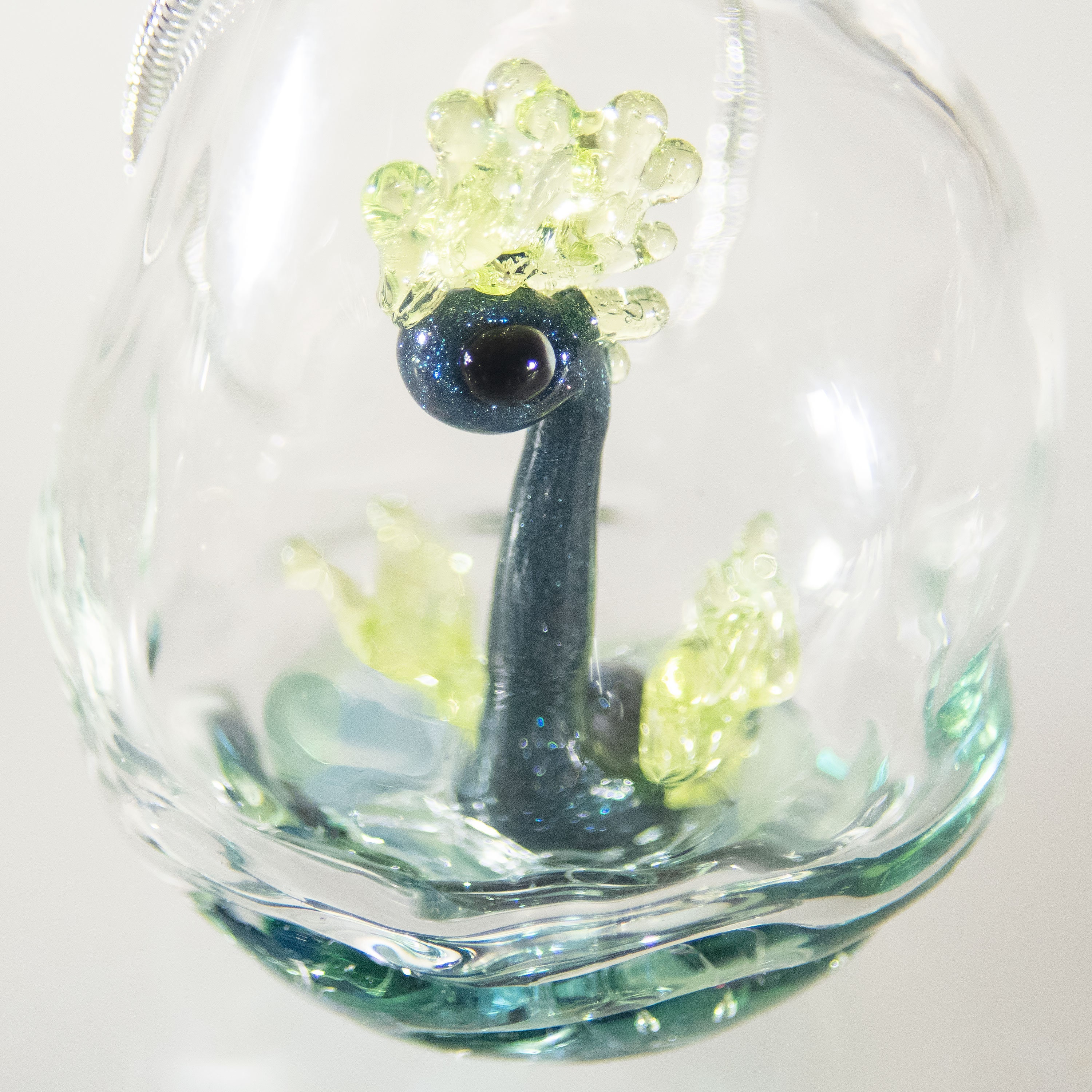 Water Dragon necklace Dragon lover gift Sea dragon blown Etsy