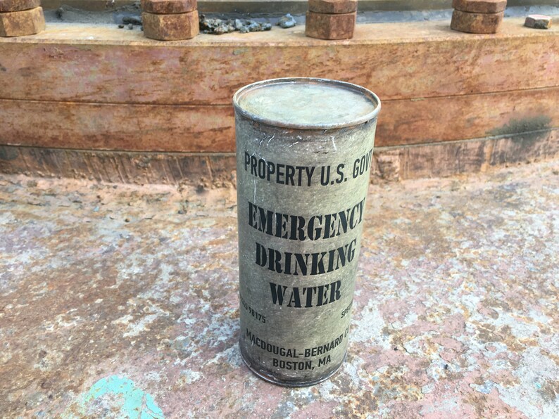 Fallout 4 inspired prop purified water empty can Etsy