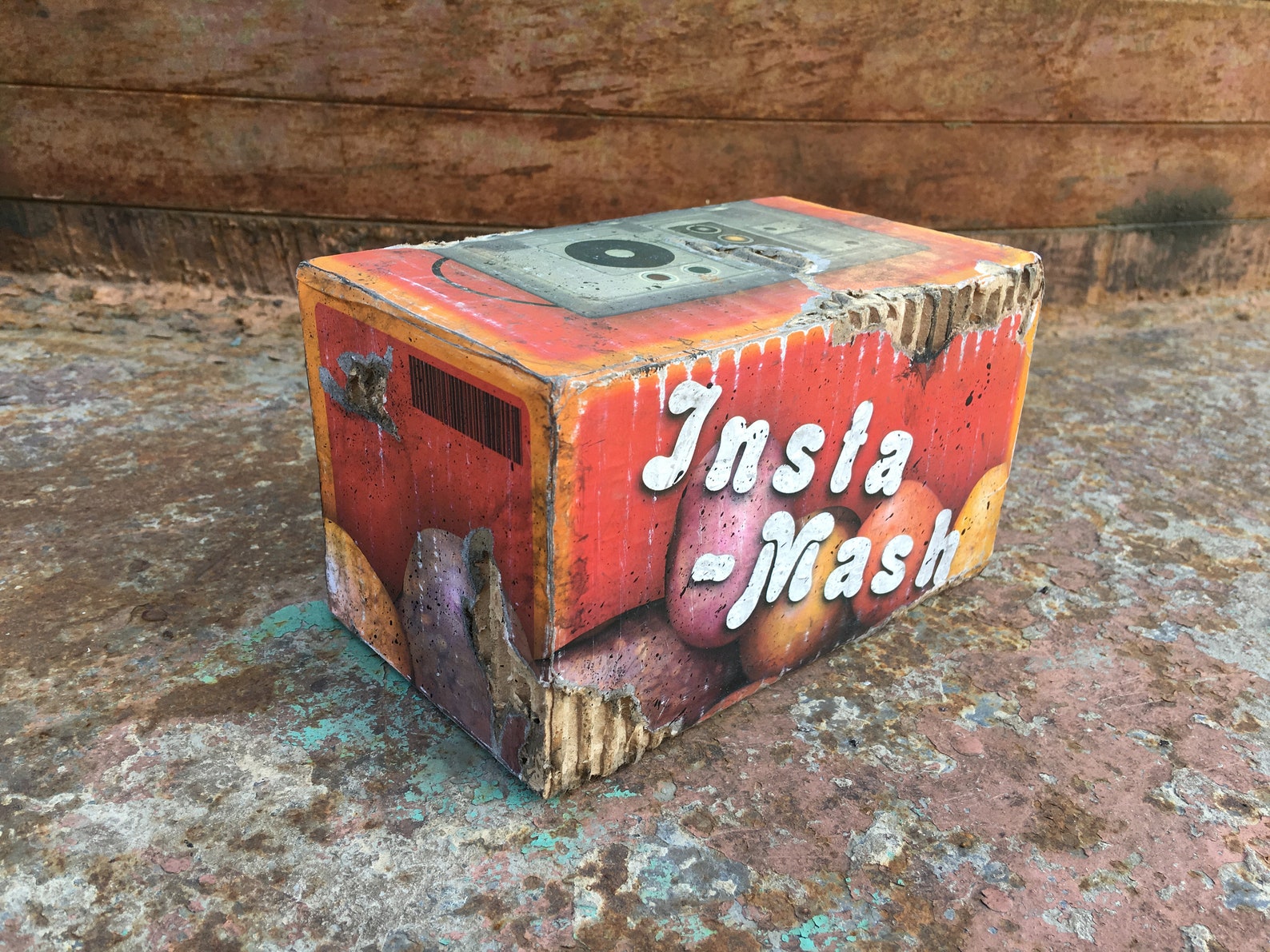 Fallout 4 inspired prop InstaMash empty box | Etsy