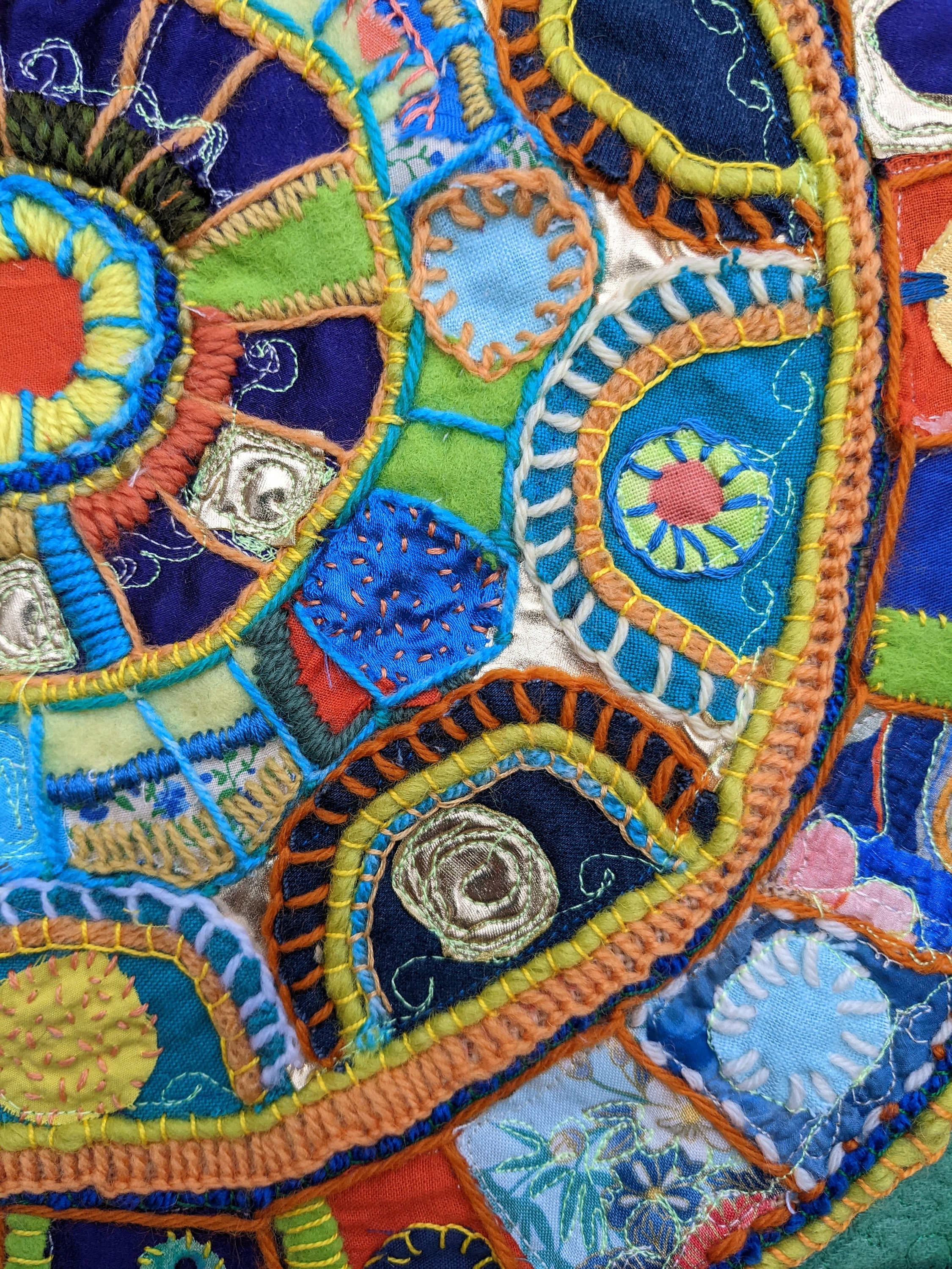 Embroidery Art Wall Picture Wall Art for Living Room Etsy