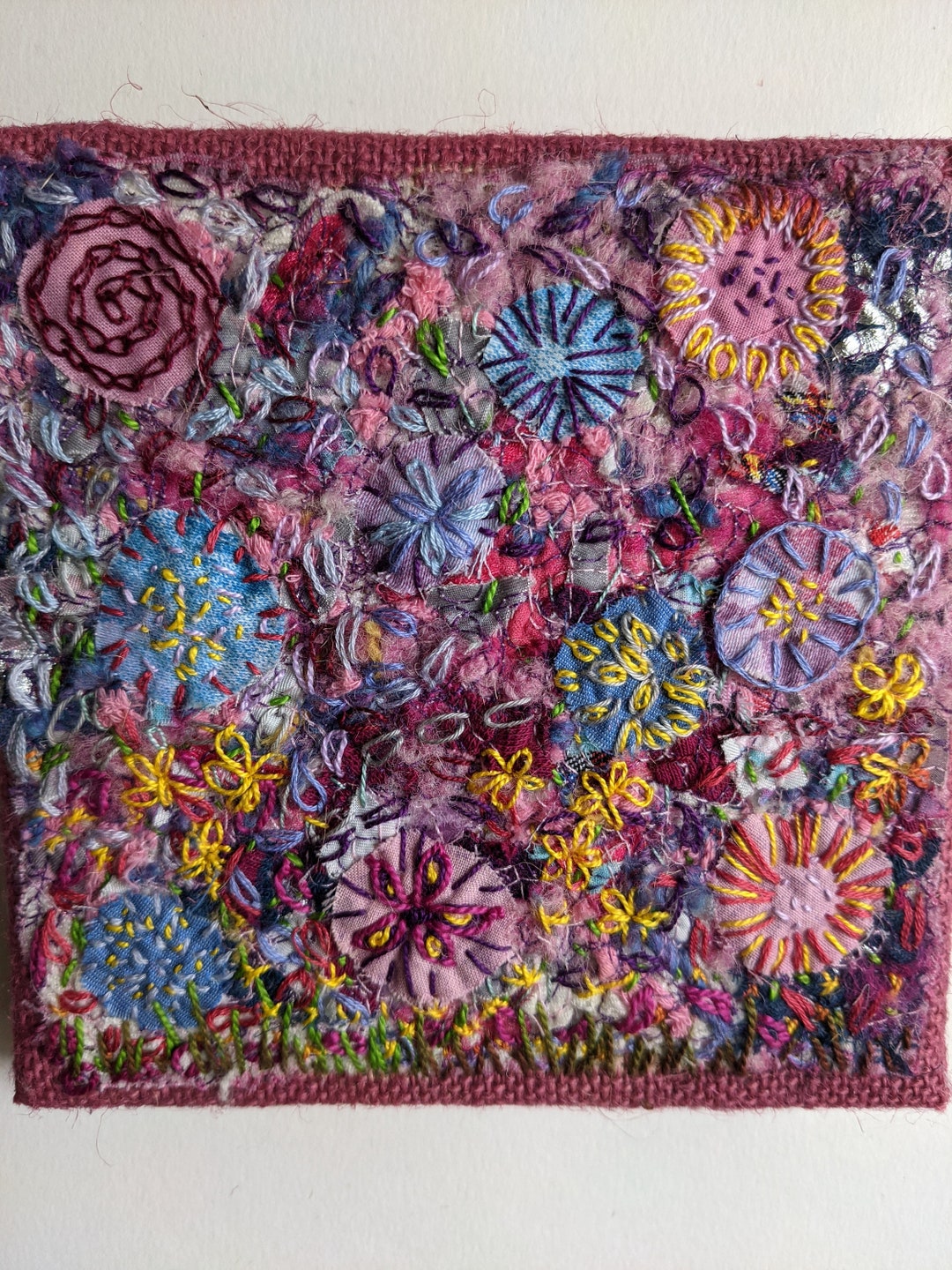 Embroidery Art,, Wall Picture, Wall Art for Living Room, Kitchen Wall