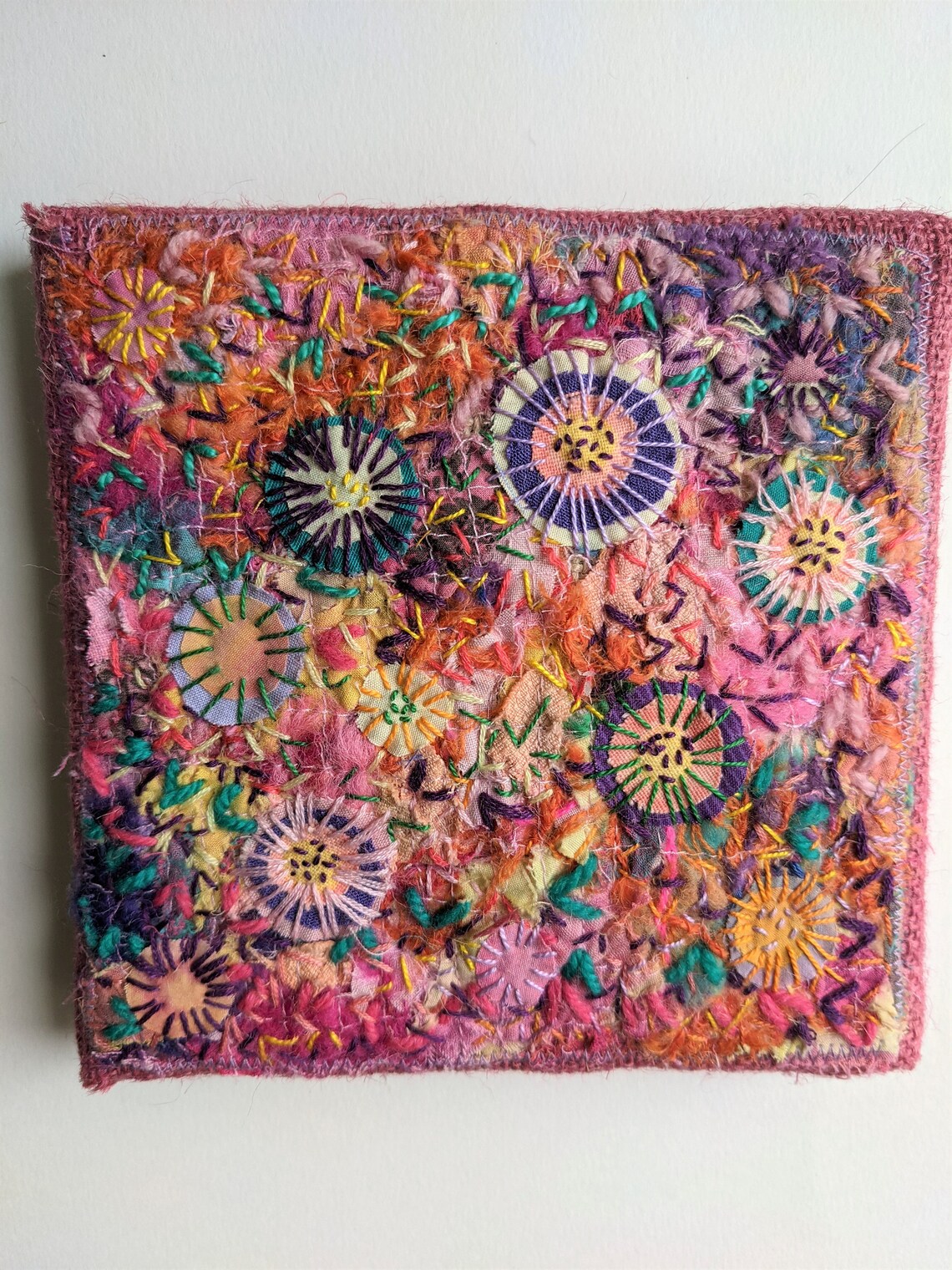 Embroidery Art Wall Picture Wall Art For Living Room | Etsy