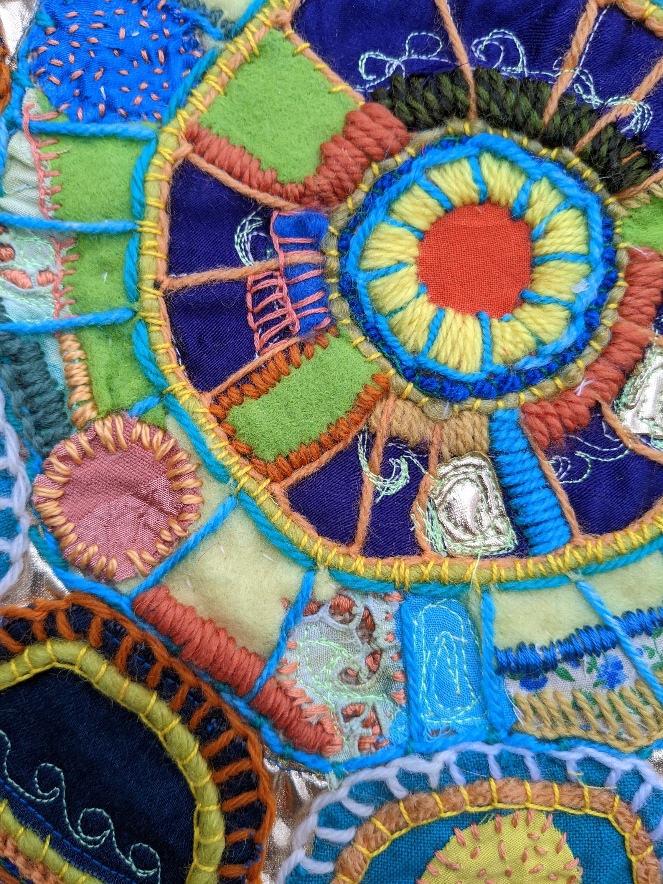 Embroidery Art Wall Picture Wall Art for Living Room Etsy