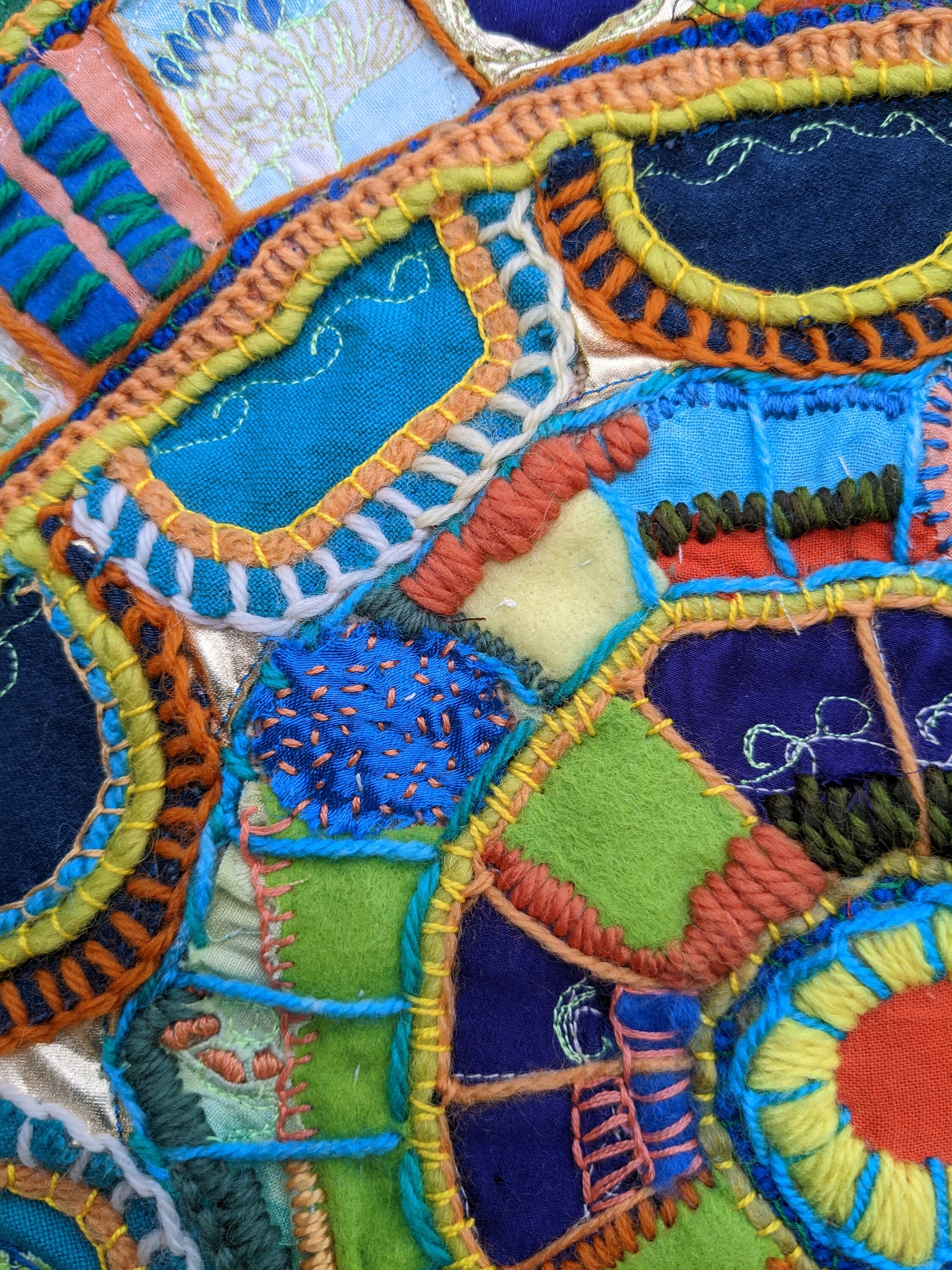 Embroidery Art Wall Picture Wall Art for Living Room Etsy