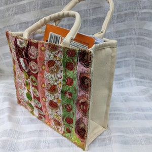 Petit sac fourre-tout, sacs fourre-tout pour femme, sac fourre-tout, sac fourre-tout en toile, sac fourre-tout au Royaume-Uni, sac recyclé, sac fourre-tout britannique, fourre-tout, fait main au Royaume-Uni, sac en tissu