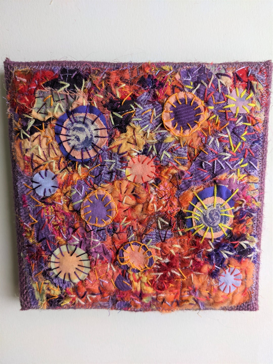 Embroidery Art,, Wall Picture, Wall Art for Living Room, Kitchen Wall