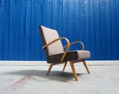 Bentwood Lounge Chair from TON, 1960 39 s
