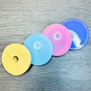 Plastic lids, Colored lids, Glass cup lids, Silicone cup lids, Pastel plastic lids, Beer glass lid, Cup lids