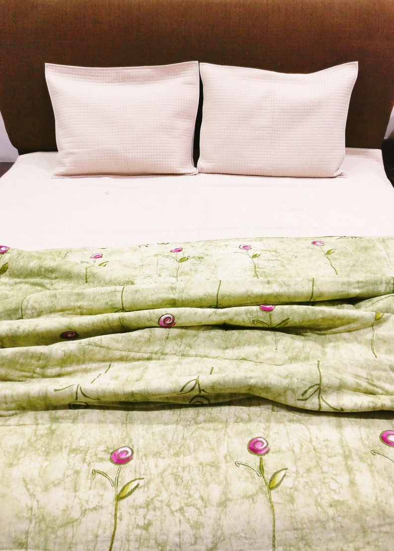 Quilted Bedspreads in 60 X 90 Inches Single Quilt Throw Etsy