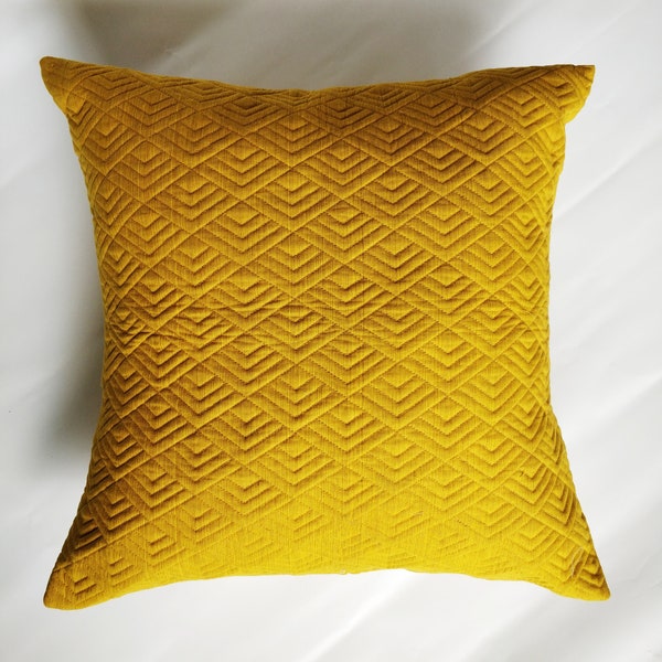 Quilted Pillow Cover Etsy