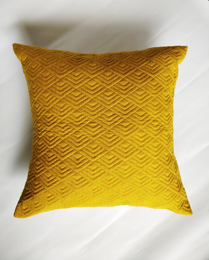 Quilted Pillow Covers Set of 2 Cushion Cover Throw Pillow Etsy