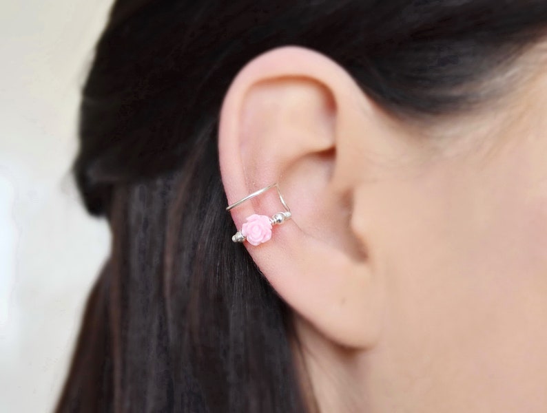 Ear cuff no Piercing earrings Ear cuff non pierced Sterling Etsy