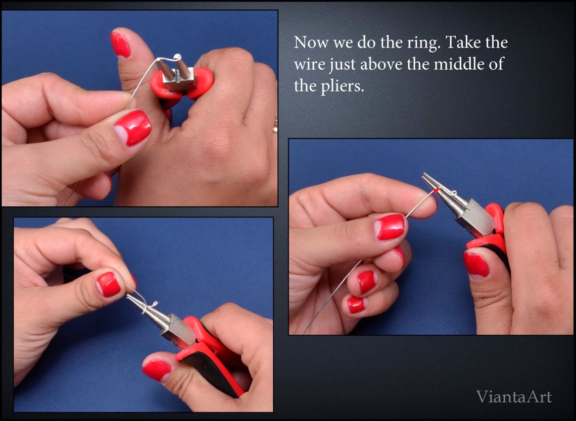 Tutorial ear cuff PDF Wire wrap tutorial Wire Wrapped Etsy