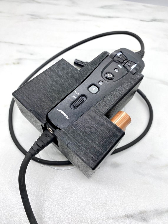 Bose A20 Aviation Headset Controller Cradle With AA Battery Holder