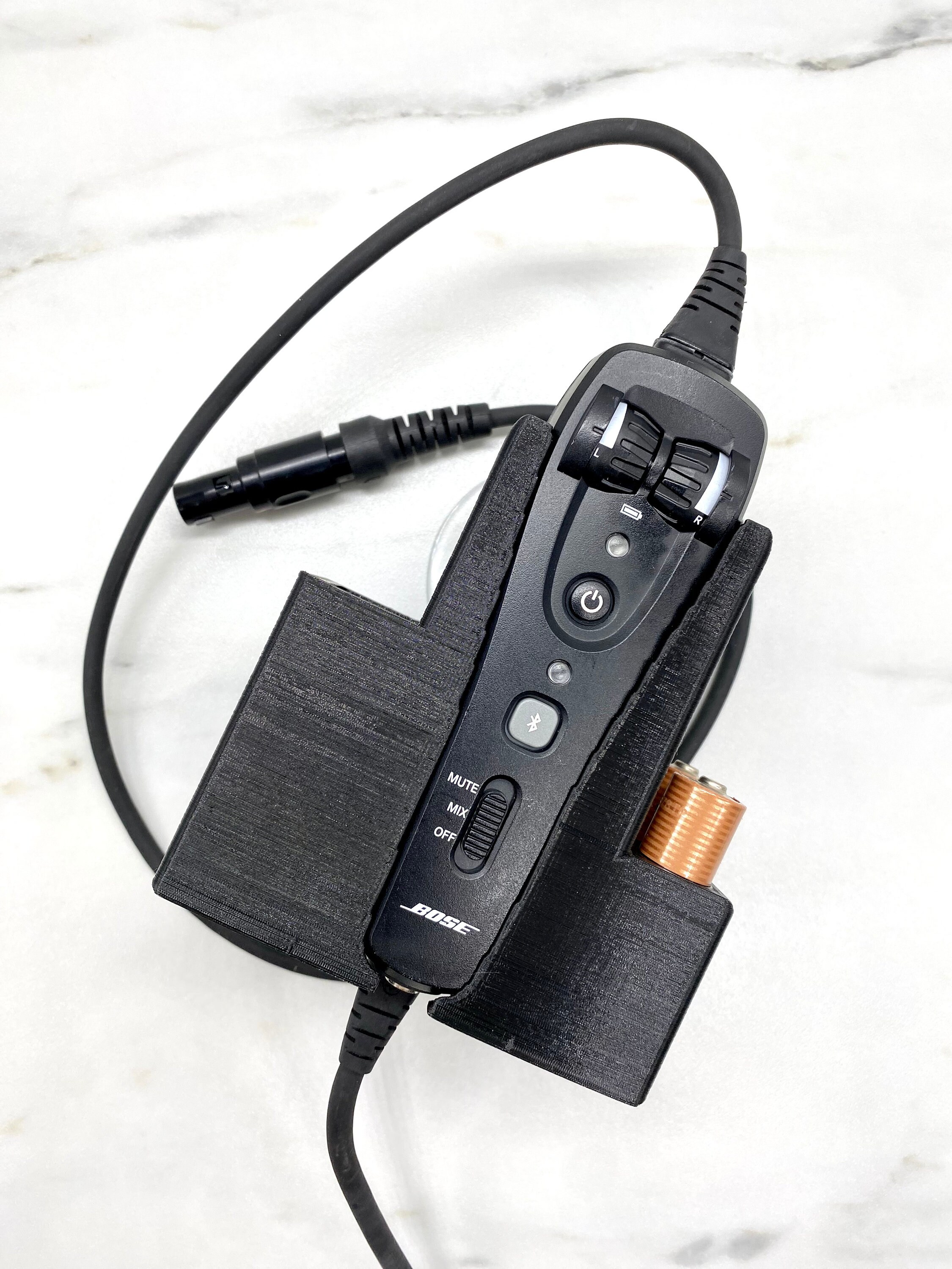 Bose A20 Aviation Headset Controller Cradle With AA Battery - Etsy