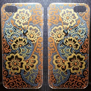 Henna Mehndi Paisley phone case cover image 1