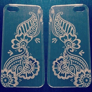 Henna Mehndi Paisley phone case cover image 2